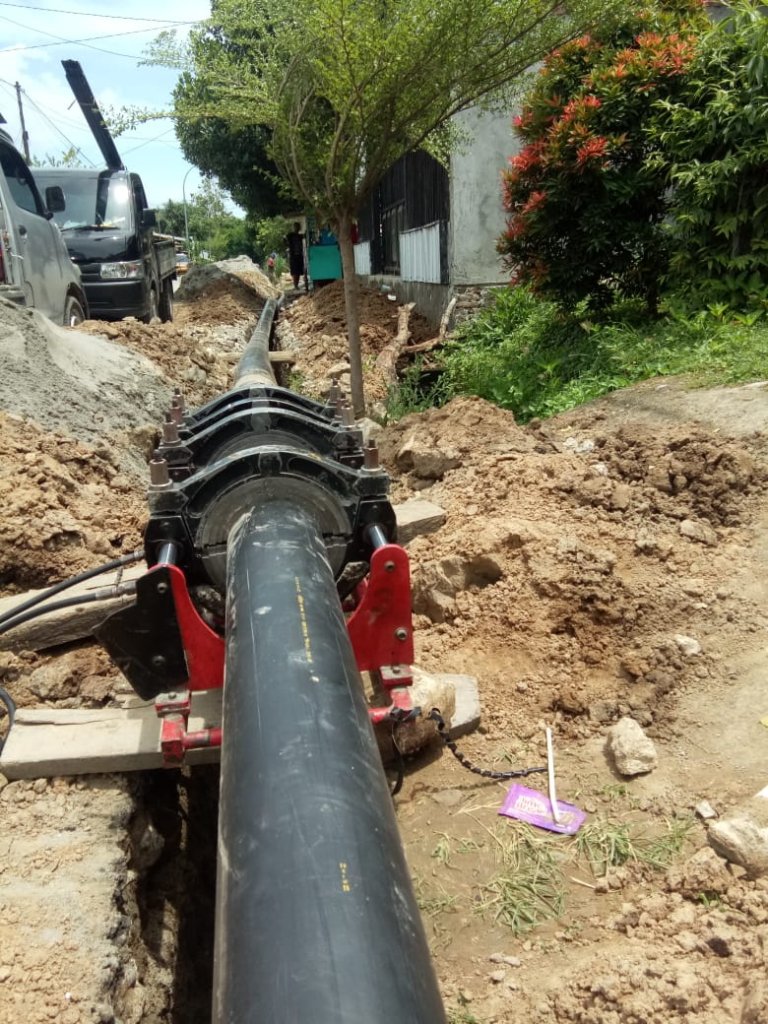 Proyek Pipa Hdpe Langgeng Untuk PDAM