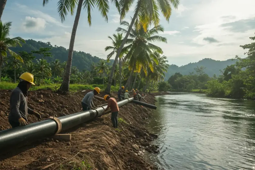 pipa hdpe proyek maluku utara
